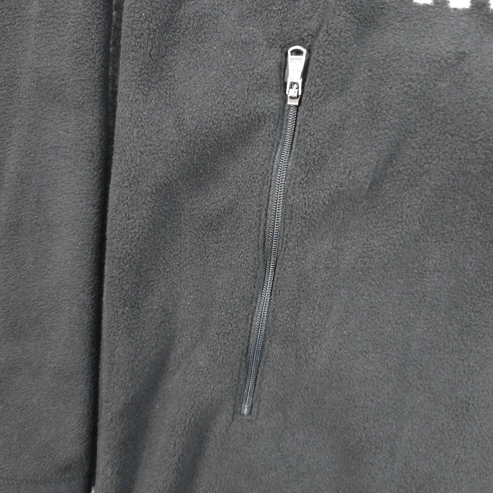 Polo‎ Ralph Lauren Jacket Mens XL Black Fleece 1/4 Zip Fair Isle Nordic NEW